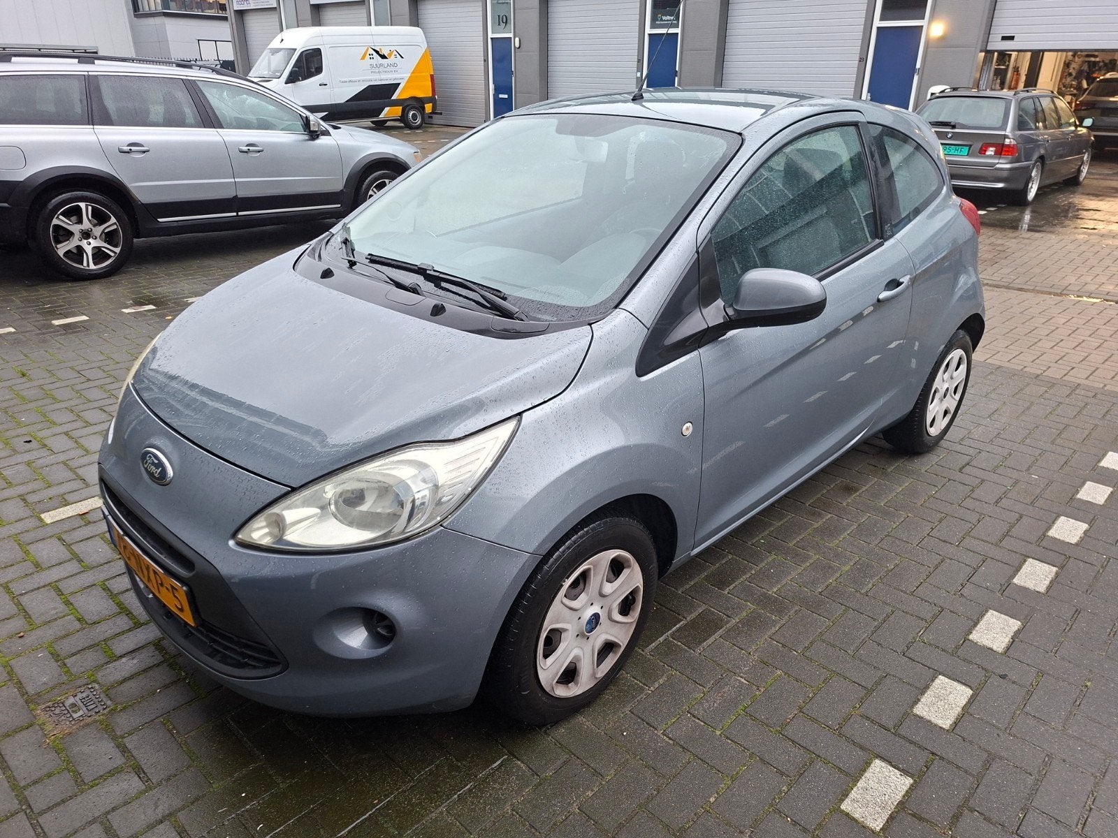 Ford Ka 1.2 69pk 2011 Grijs, Auto's, Voorwielaandrijving, 1242 cc, 4 cilinders, 4 stoelen