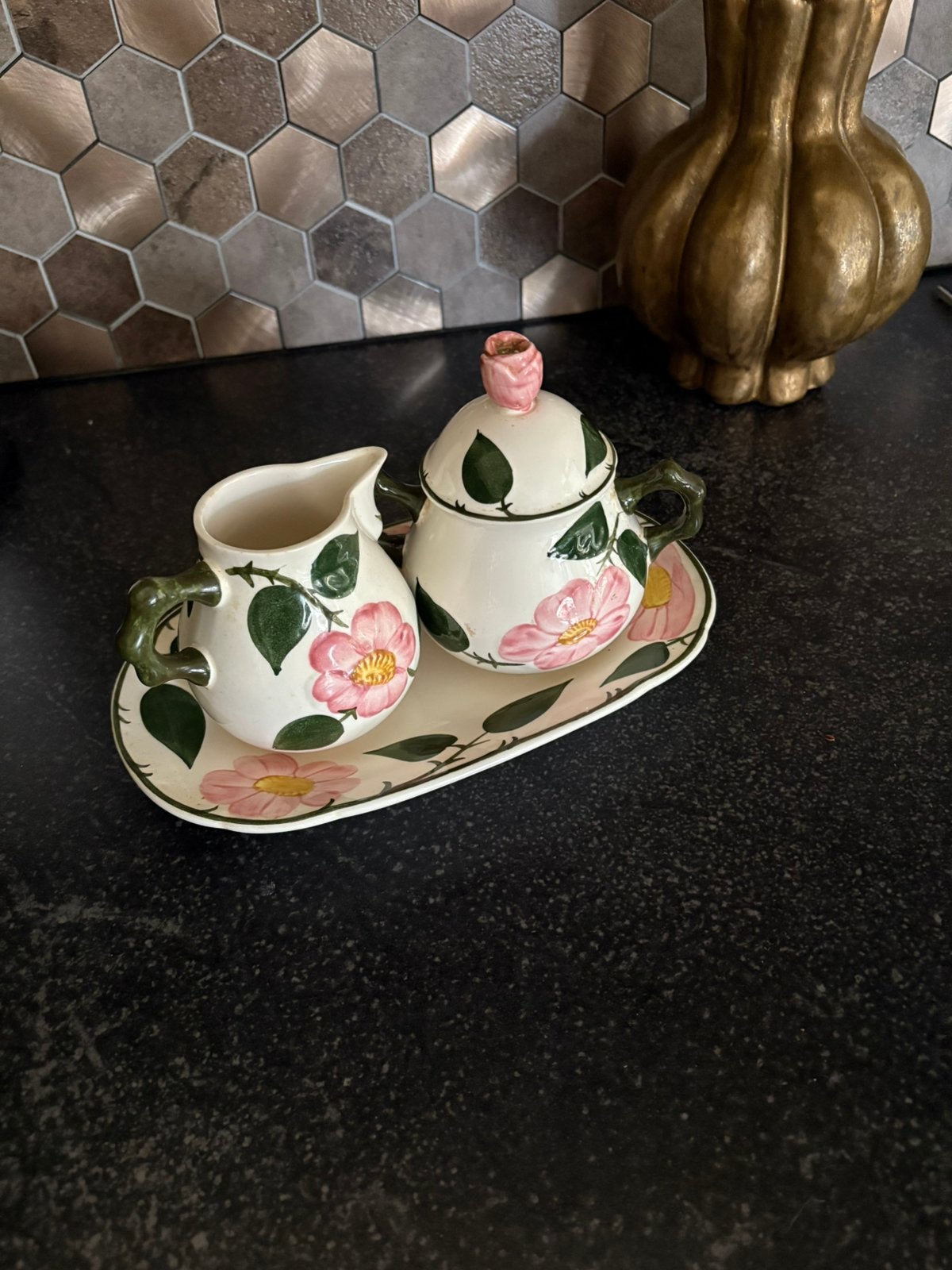Suiker&melkkannetje Villeroy&Boch, Ophalen, Overige typen, Zo goed als nieuw, Overige stijlen