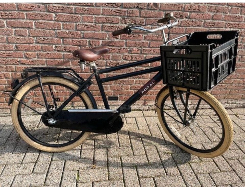Popal Daily Dutch Basic 24 inch transportfiets, Fietsen en Brommers, Fietsen | Jongens, Ophalen, Gebruikt, 24 inch, Handrem