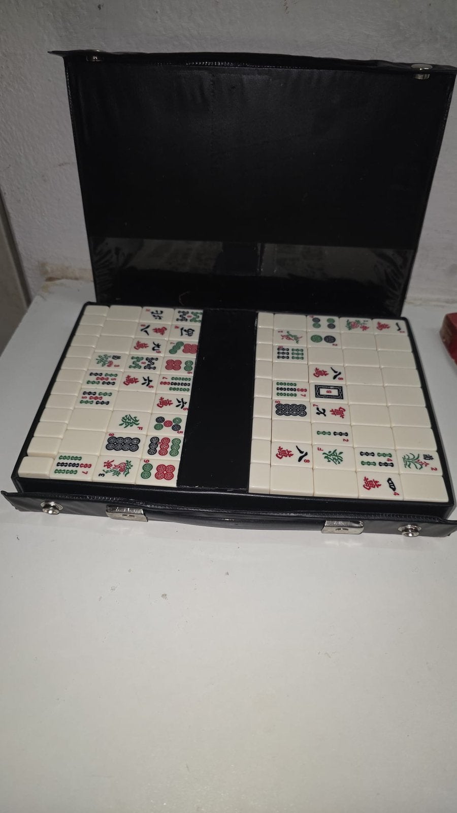 Mahjong spel, Ophalen of Verzenden, Zo goed als nieuw