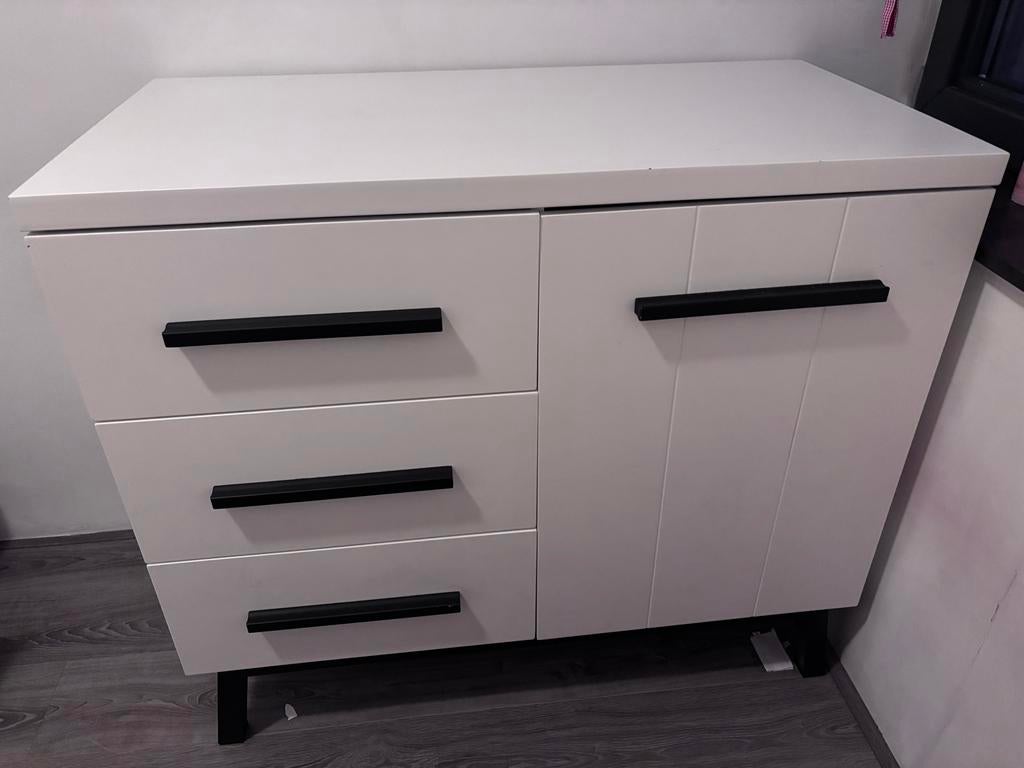 Interbaby commode en ledikant met matras, Ophalen, Gebruikt, 50 tot 70 cm, 100 cm of meer