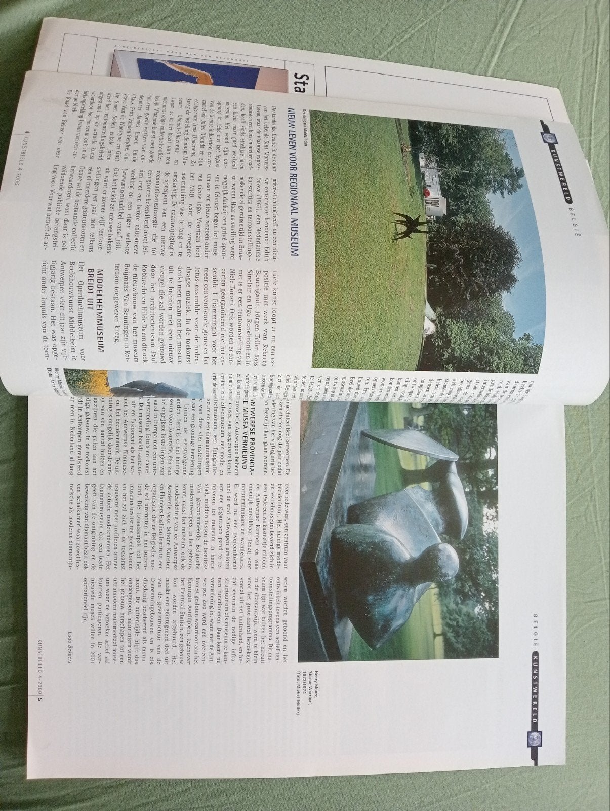 Kunstbeeld Tijdschrift voor Beeldende Kunst - April 2000, Ophalen of Verzenden, Gelezen, Overige typen