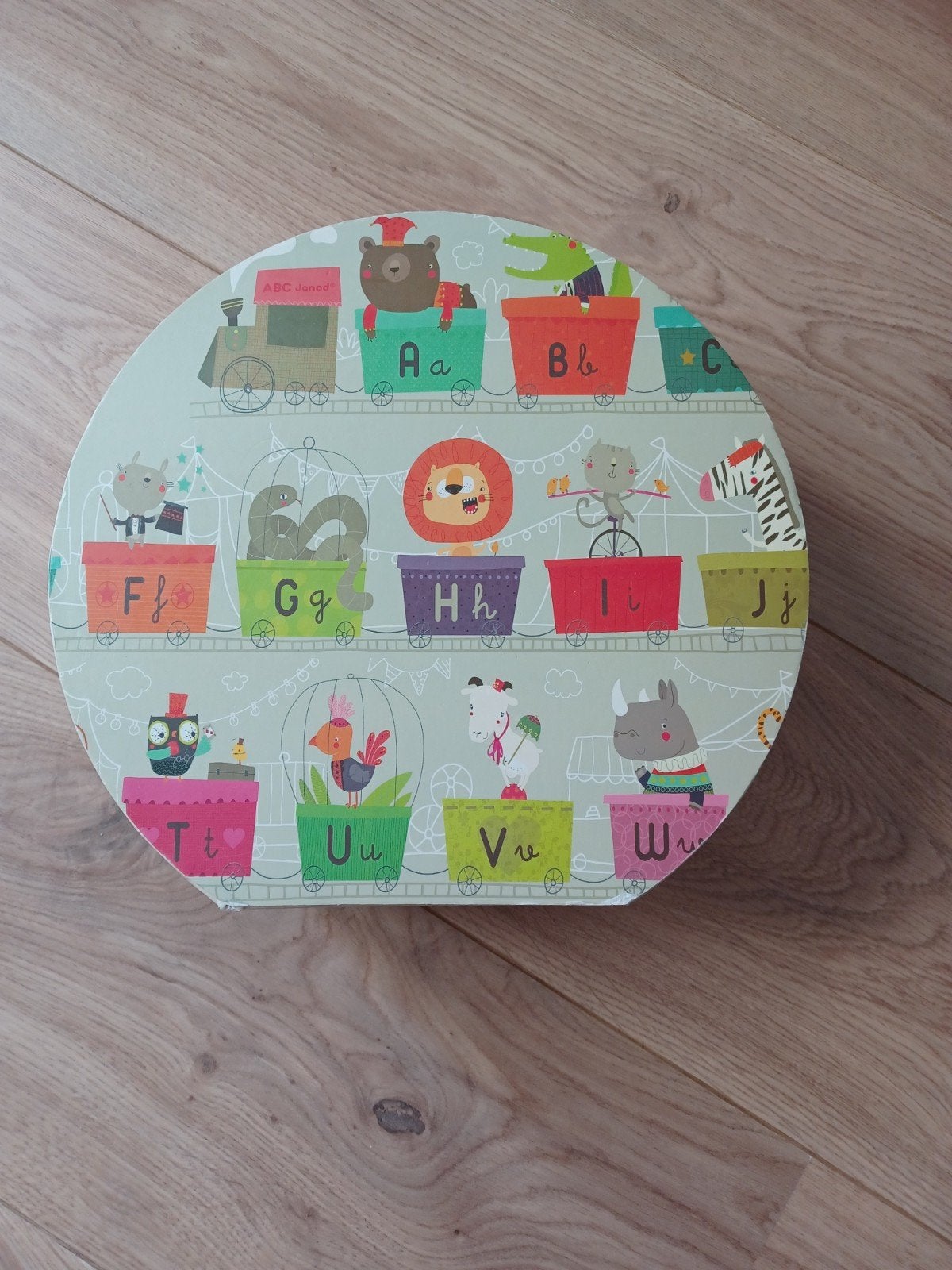 Janod Vloerpuzzel Alfabet, Kinderen en Baby's, Speelgoed | Kinderpuzzels, Ophalen of Verzenden, 10 tot 50 stukjes, Zo goed als nieuw