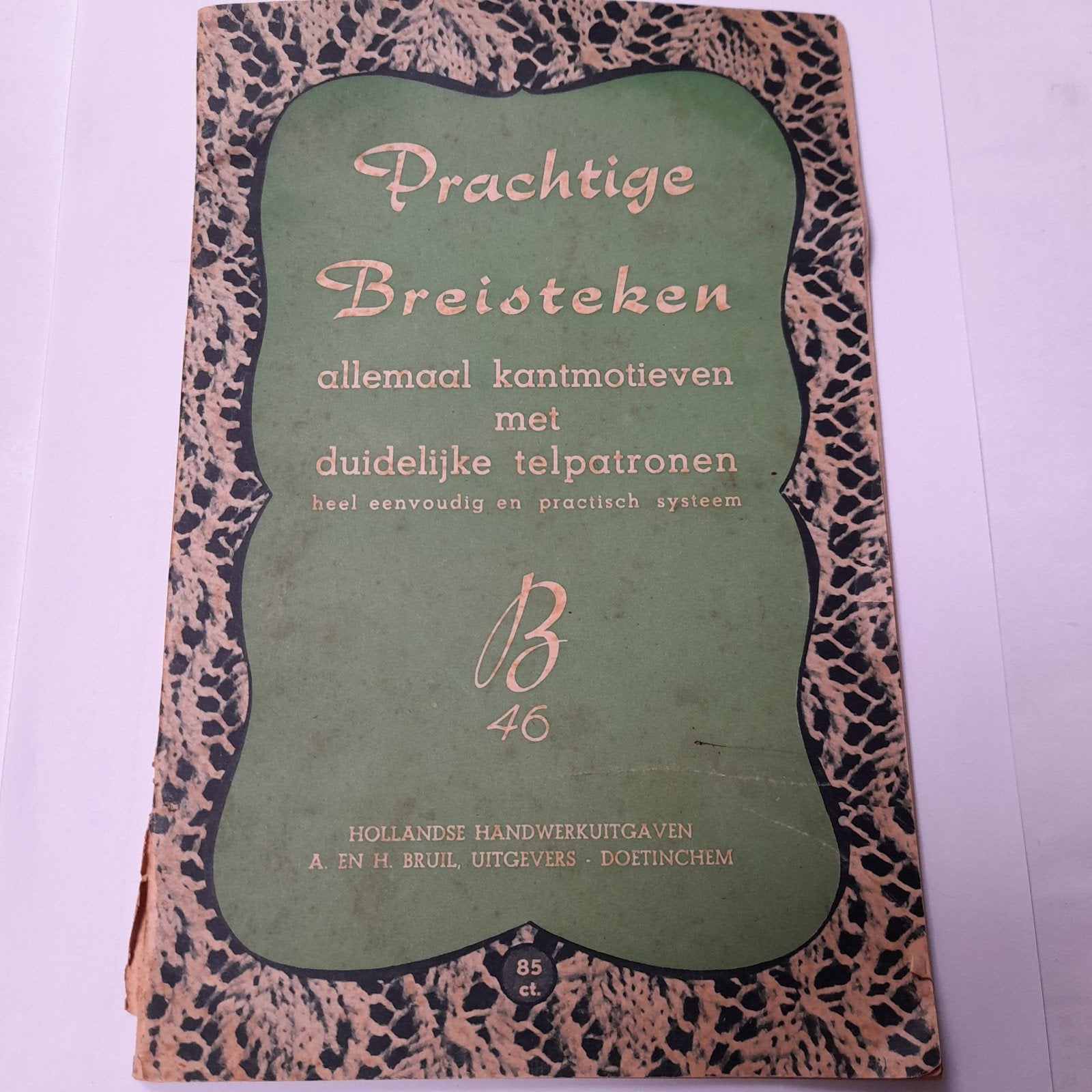 Prachtige breisteken, Ophalen of Verzenden, Zo goed als nieuw, Haken, Patroon of Boek