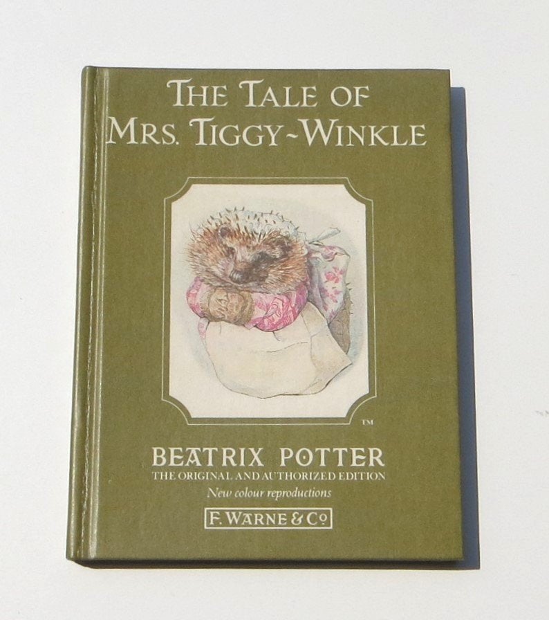 Prentboek M4371e: B Potter - The tale of Mrs. Tiggy-Winkle, Ophalen of Verzenden, Zo goed als nieuw, Beatrix Potter, Prentenboek