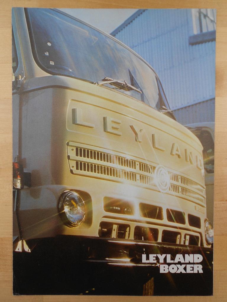 Leyland Boxer Brochure 1973, Ophalen of Verzenden, Zo goed als nieuw, Overige merken, Leyland
