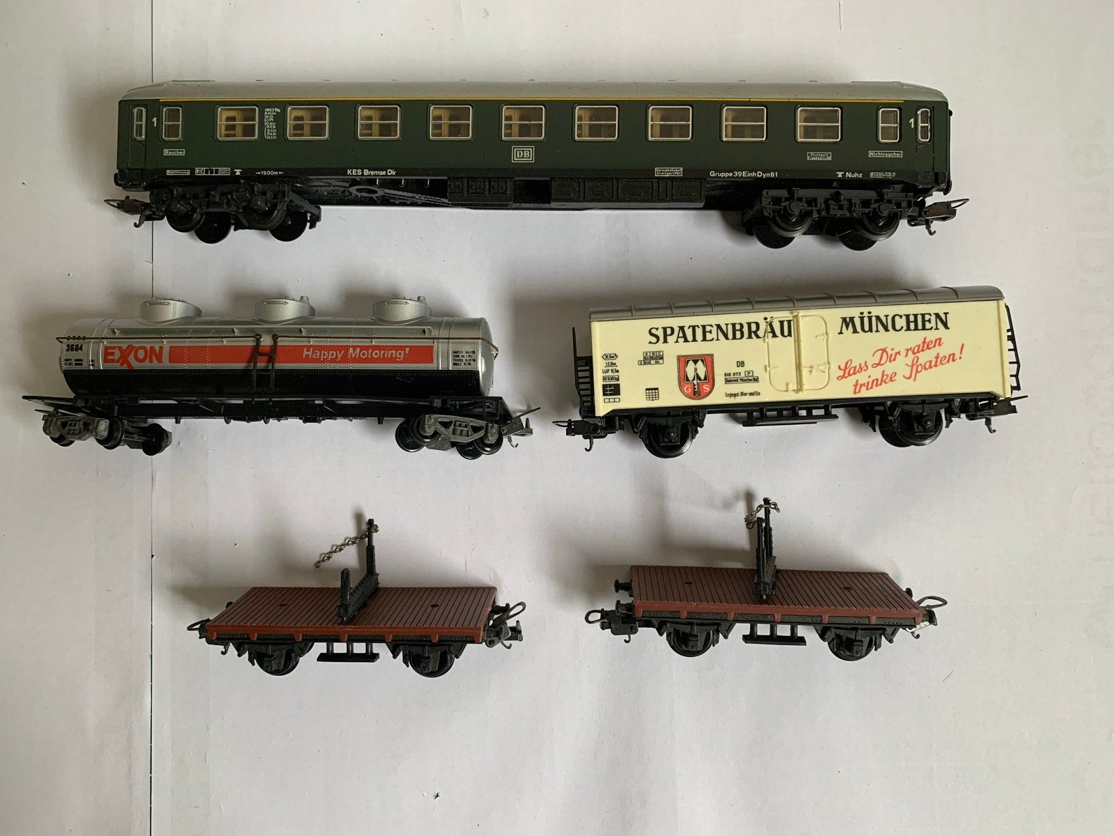 Lima wagons - 5 stuks, Hobby en Vrije tijd, Gebruikt, Gelijkstroom, Wagon, Ophalen of Verzenden