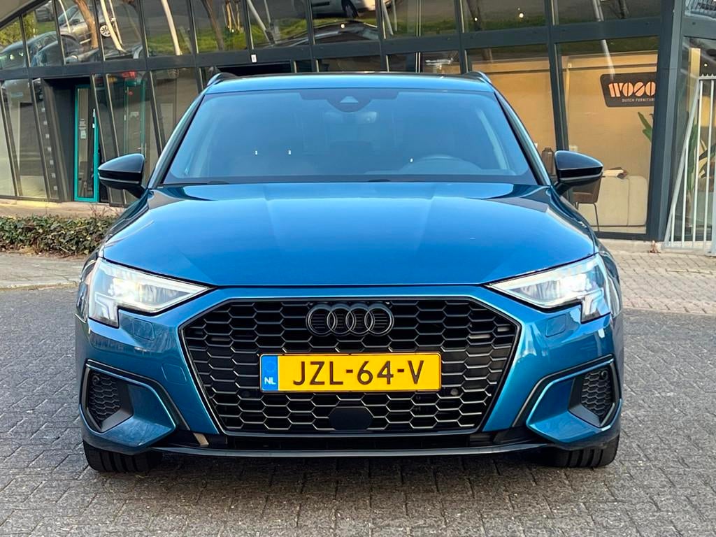 Audi A3 SPORTBACK 30 TFSI DSG-7 Business edition LED NAVI, Stof, Gebruikt, Blauw, 23 km/l