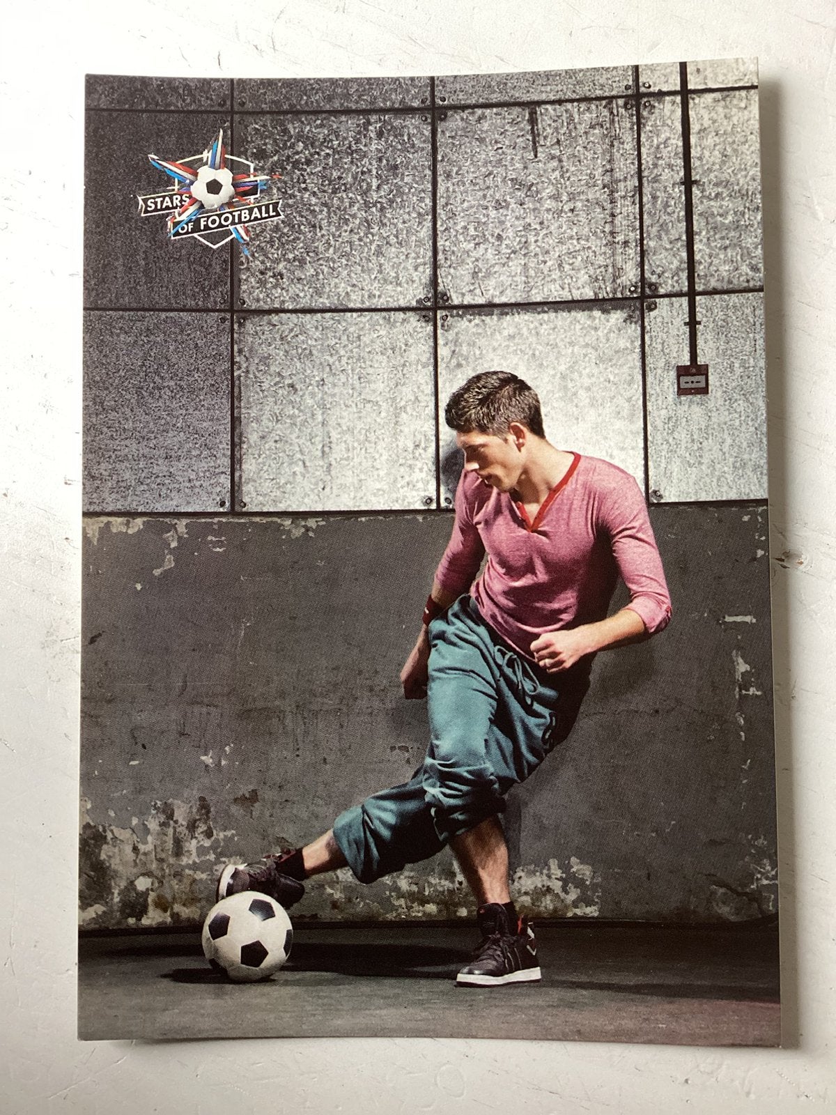 Kaart Stars of Football Stijn Schaars (C1000), Verzenden, Zo goed als nieuw, Buitenlandse clubs, Spelerskaart