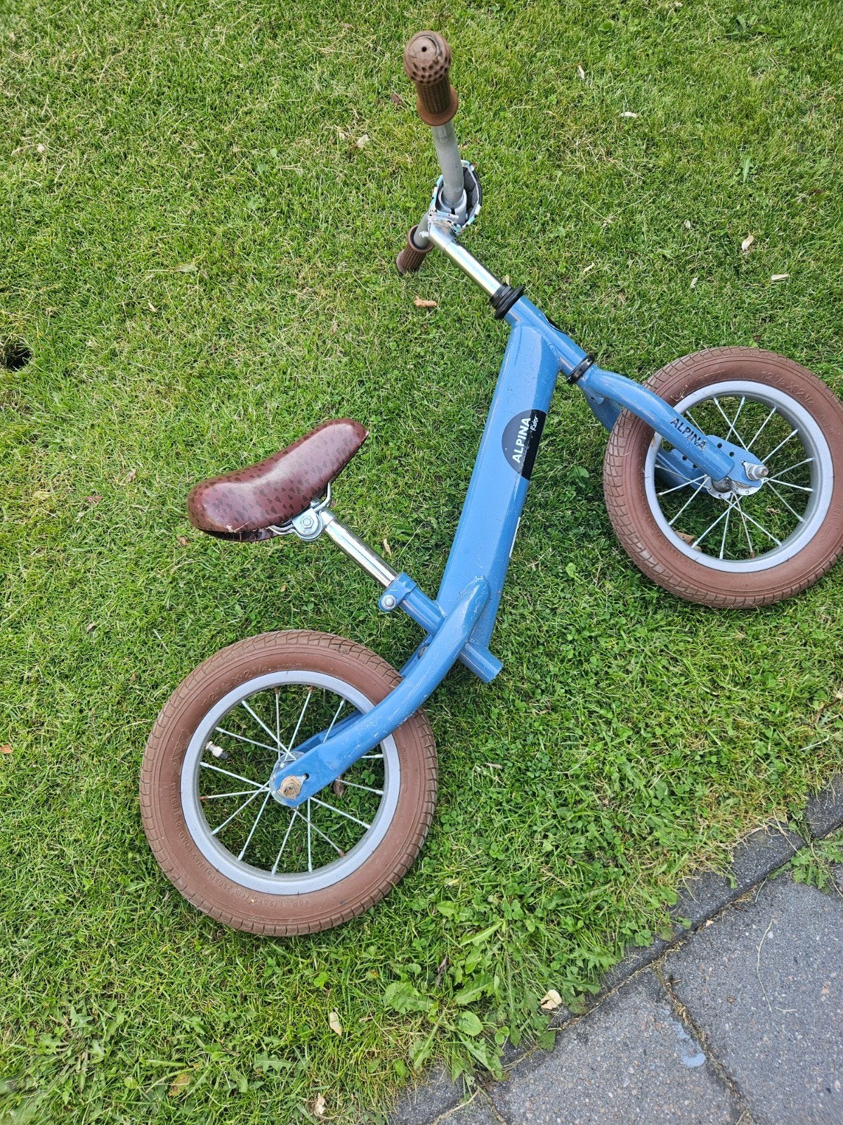 Alpina Loopfiets Blauw - Gebruikt maar Goed, Ophalen, Gebruikt, Loopfiets