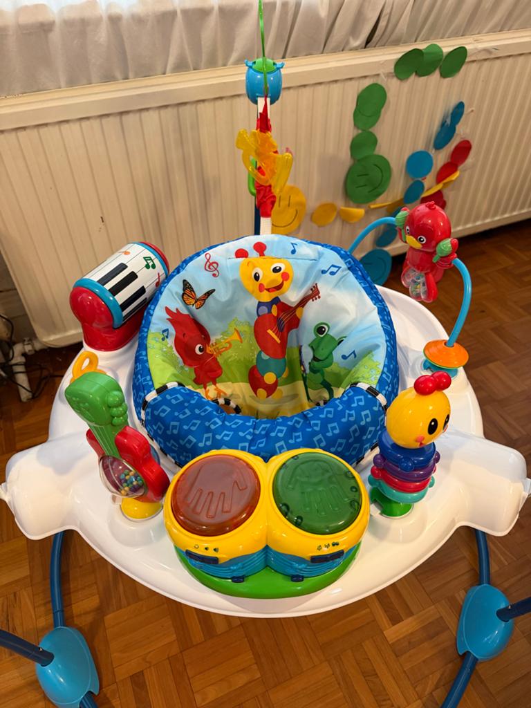 Baby Einstein Jumperoo: Muzikaal Speelplezier, Ophalen, Zo goed als nieuw, Overige typen, Met licht