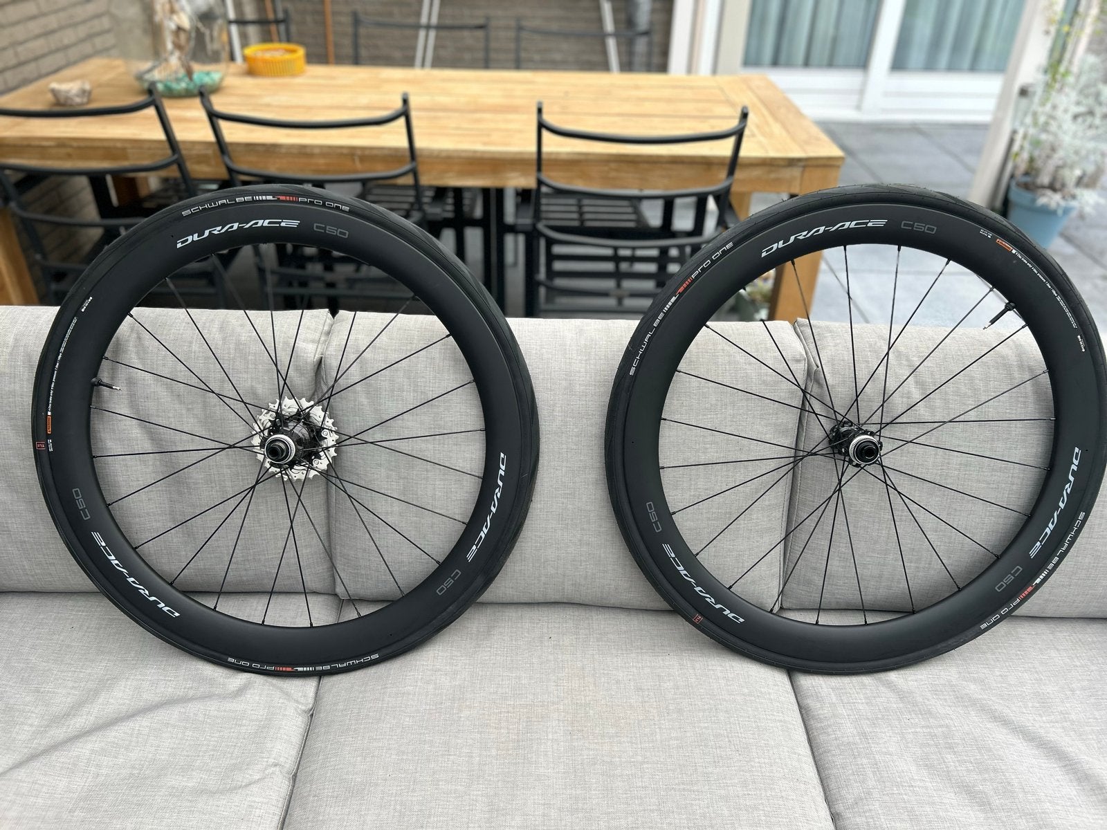 Dura-Ace R 9270 wielset 50 mm nieuw.  racefiets of gravel., Fietsen en Brommers, Wiel, Nieuw, Ophalen of Verzenden, Racefiets