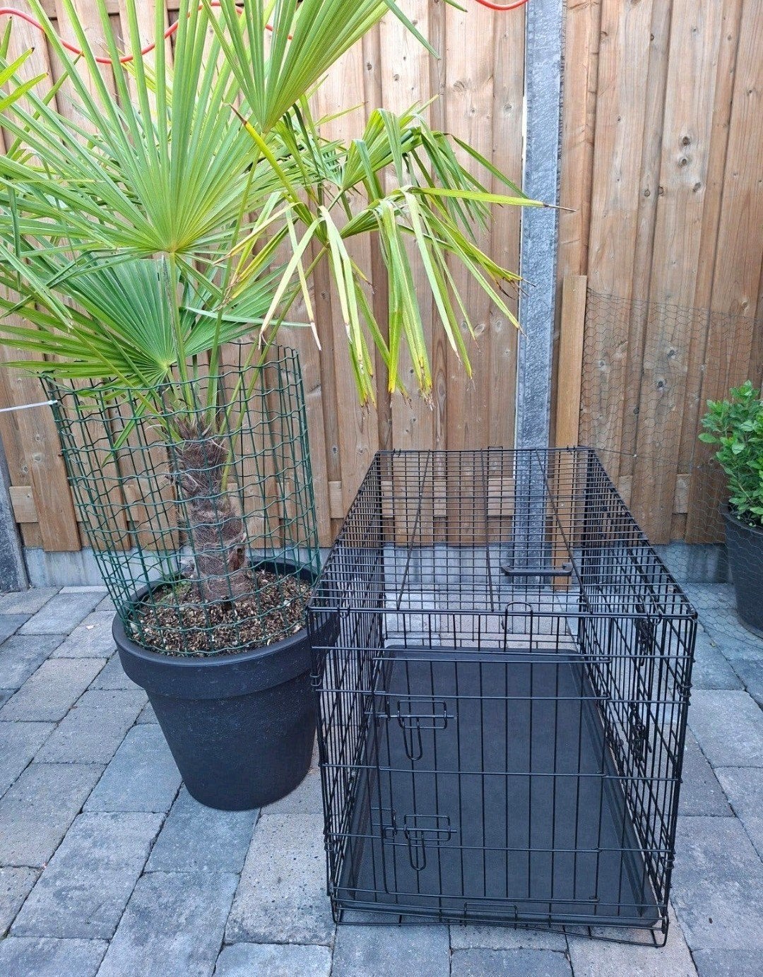 Hondenbench groot, Ophalen, Zo goed als nieuw, 75 tot 110 cm, 65 tot 100 cm