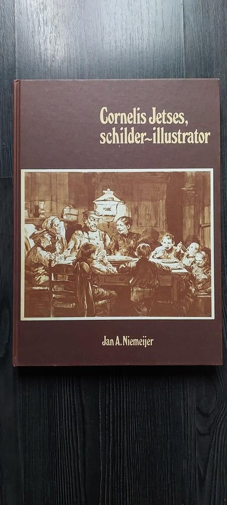 Cornelis Jetses: Schilder-Illustrator - Prachtige Platen, Boeken, Ophalen, Zo goed als nieuw, Overige onderwerpen, Jan A. Niemeijer