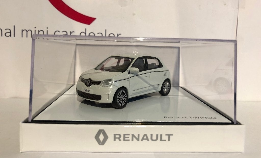 Norev 1:43 Renault Twingo 3 2019 wit metallic nieuw, Ophalen of Verzenden, Nieuw, Auto, Norev