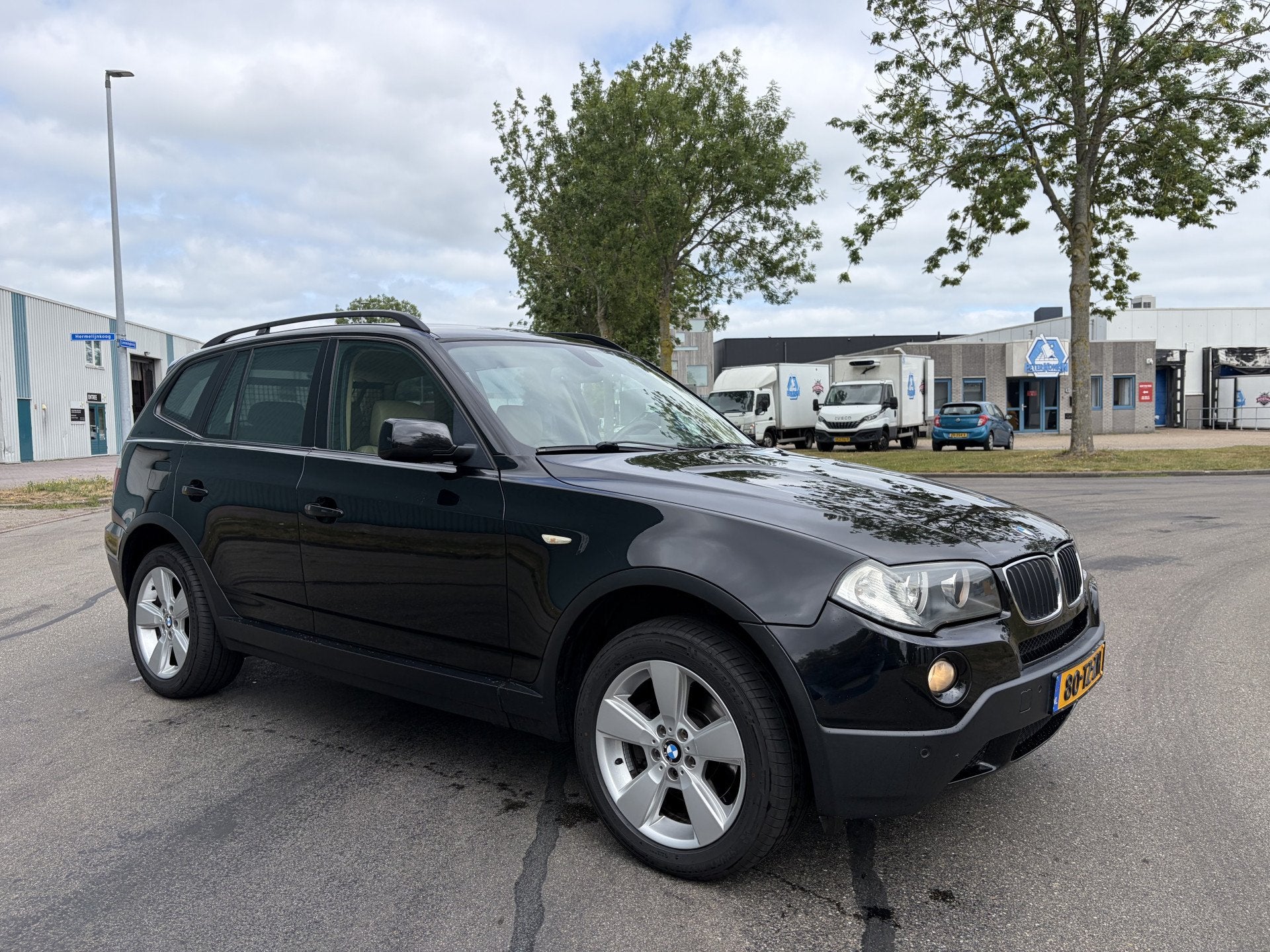 BMW X3 2.0i Executive Anniversary 4X4 6-Bak 150 PK. Mooie en, Auto's, BMW, Beige, 4 cilinders, 150 pk, Zwart
