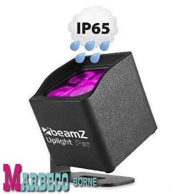 Mini LED Batterij Uplight, Outdoor, Indoor, IP65, 4x4W, RGBW, Muziek en Instrumenten, Licht en Laser, Geluidgestuurd, Nieuw, Info@marbeco.nl