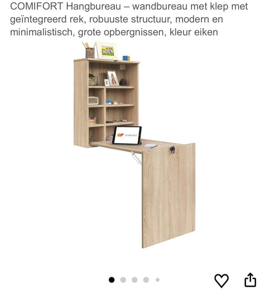 Wandbureau, Ophalen