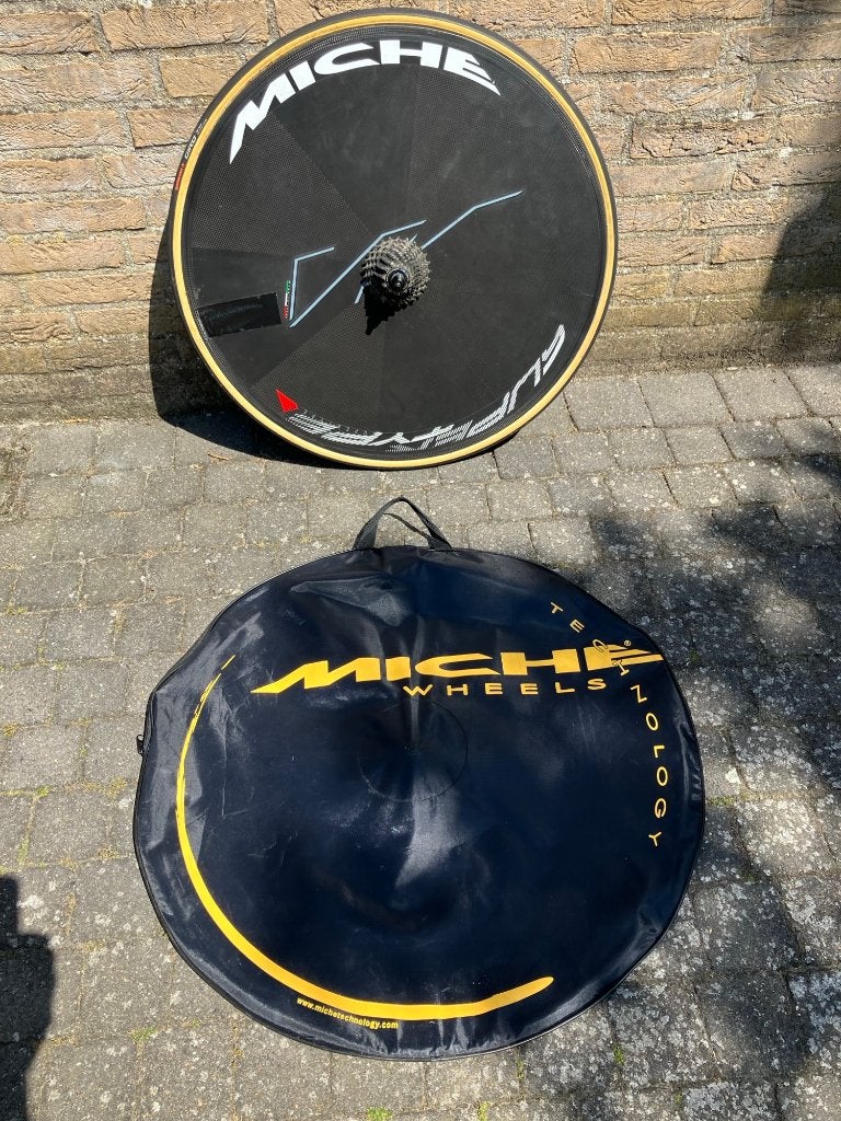 Miche super type 550 disc dicht achterwiel., Wiel, Miche, Ophalen of Verzenden, Zo goed als nieuw