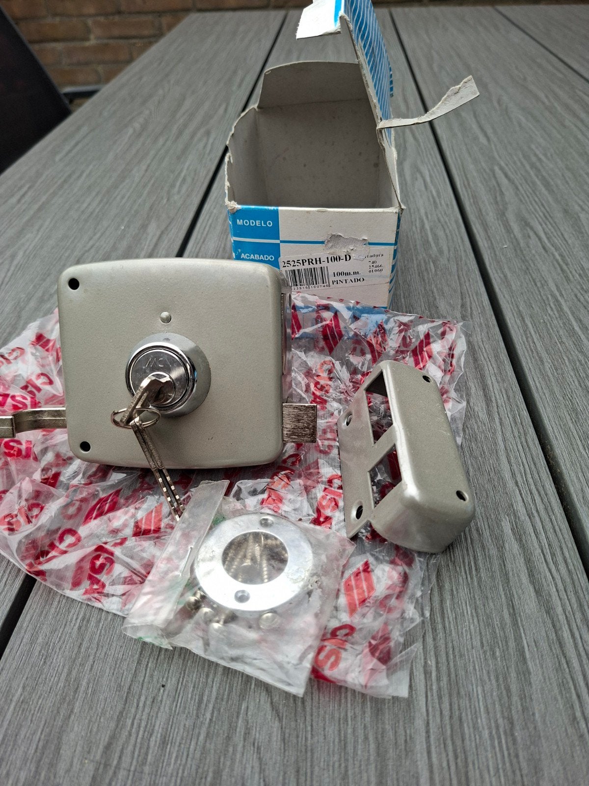 MCM 2525-PR-100-D Opbouwslot Voor Links Draaiende Deur, Ophalen of Verzenden, Nieuw, Slot
