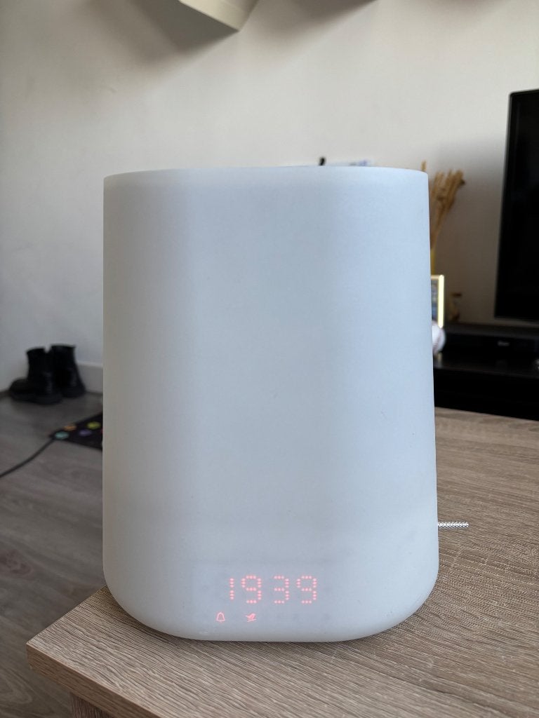 Wake-up light Philips HF3480, Witgoed en Apparatuur, Wekkers, Ophalen, Gebruikt, Digitaal