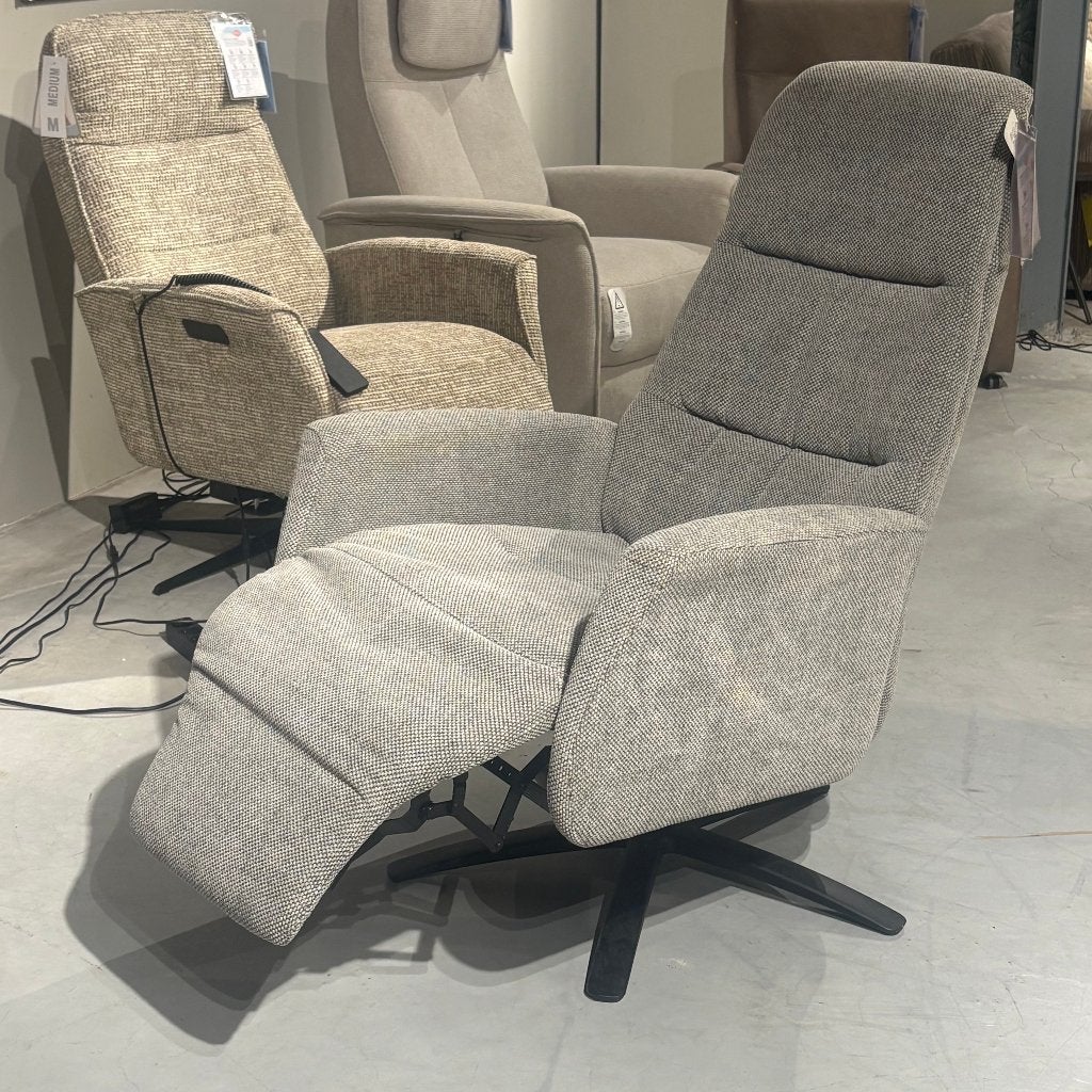 Relaxfauteuil Olindia Profijt Meubel, Ophalen, 75 tot 100 cm, Zo goed als nieuw, Stof