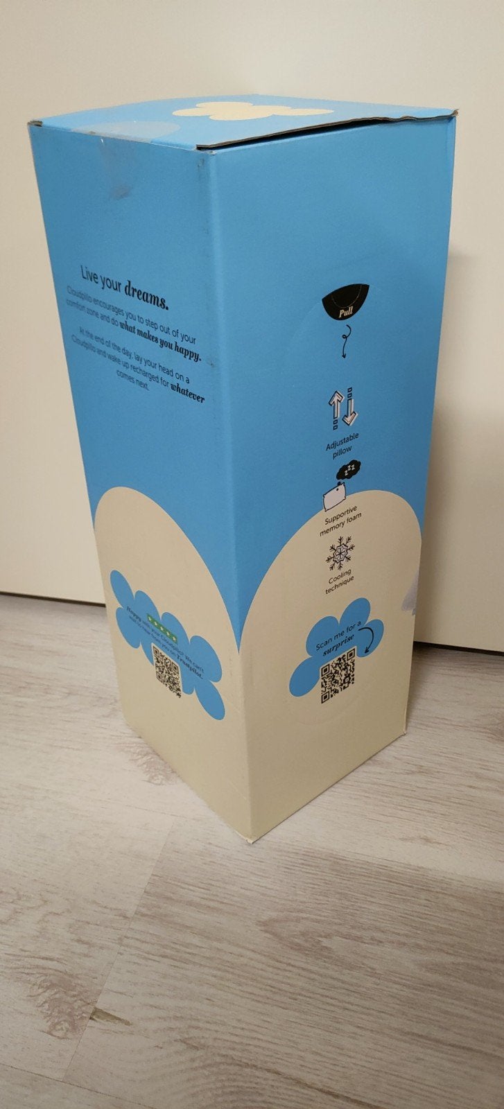 CLOUD PILLOW KUSSEN NIEUW, Eenpersoons, Wit, Nieuw, Ophalen of Verzenden
