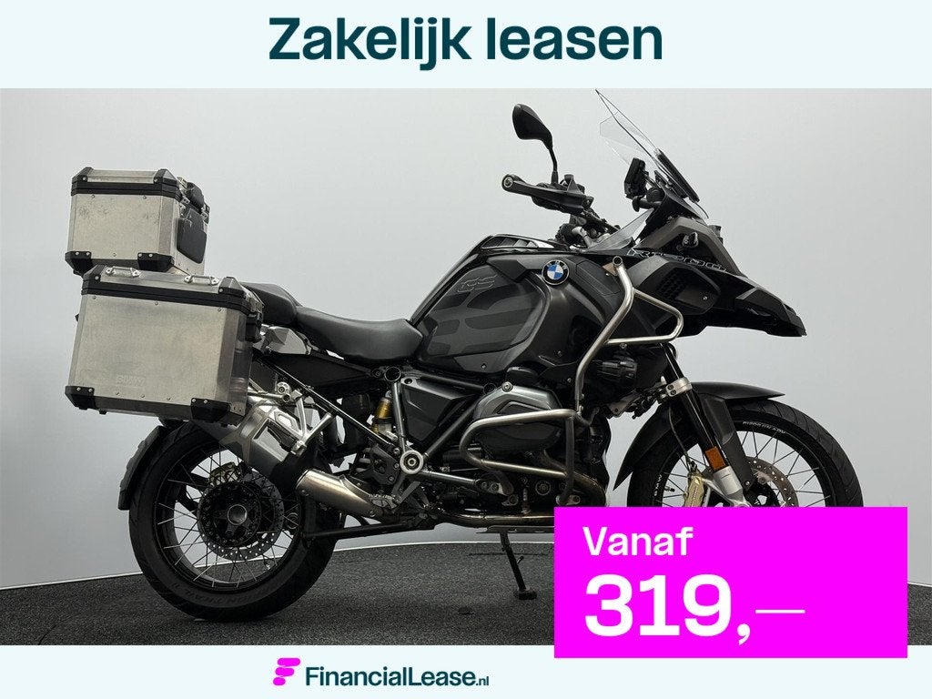 BMW R 1200 GS Adventure TRIPLE BLACK, Motoren, Motoren | BMW, Cruise Control, Bedrijf, Meer dan 35 kW, Toermotor