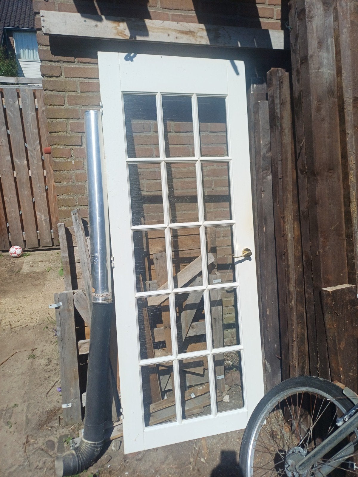 Binnendeur, Ophalen, Gebruikt, Minder dan 80 cm, Binnendeur