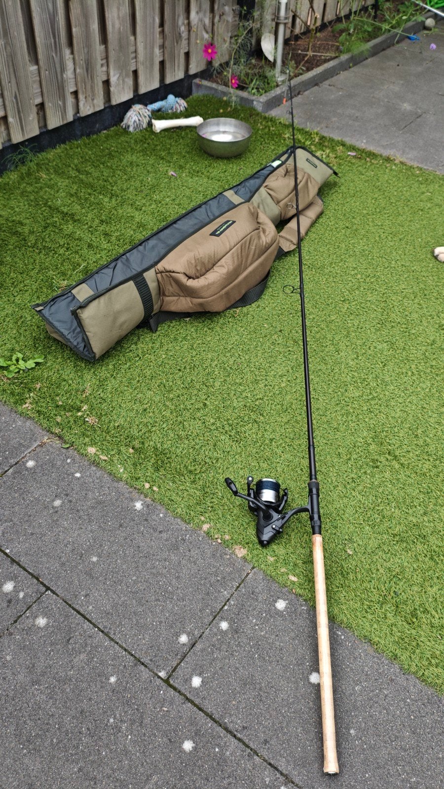 1 Korum opportunist 10ft 2,25lb, Watersport en Boten, Ophalen of Verzenden, Zo goed als nieuw, Werphengel