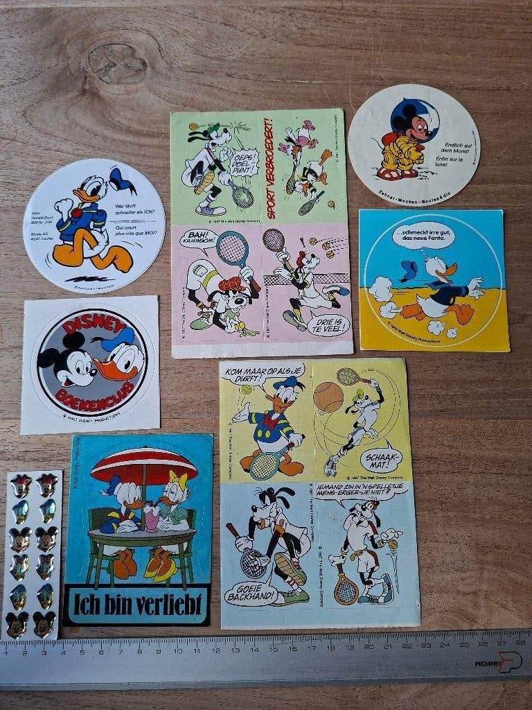 Stickers Donald Duck Disney, Ophalen, Zo goed als nieuw, Strip of Tekenfilm