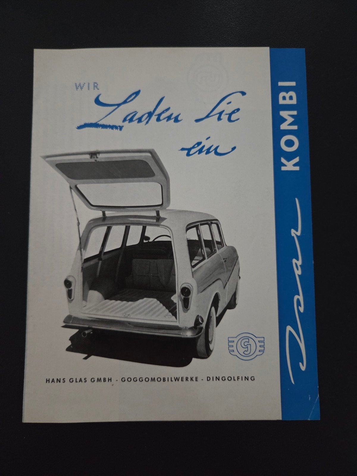 Brochure Isar Kombi, Ophalen of Verzenden, Zo goed als nieuw, Overige merken