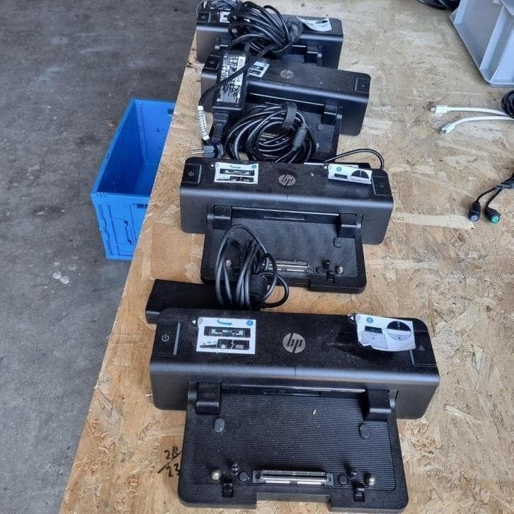 4x HP docking station  model GSTNN-I11x voor laptop, Ophalen of Verzenden, Nieuw, Laptop
