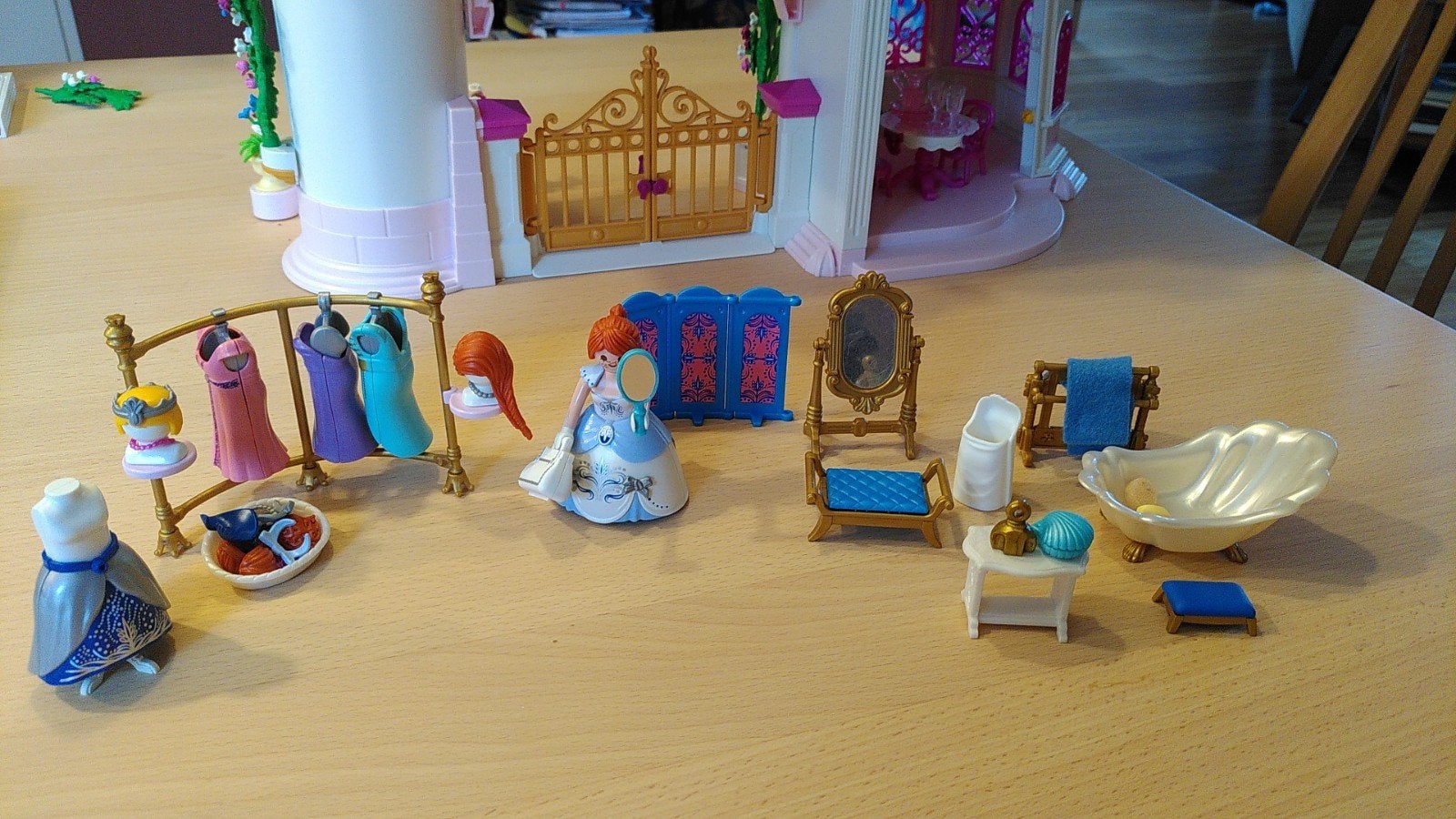70454 Playmobil Princess kleedkamer, Ophalen of Verzenden, Zo goed als nieuw, Complete set