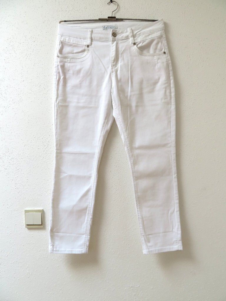 X14 RED BUTTON nieuwe jeans broek wit maat 40, Maat 38/40 (M), Wit, Nieuw, Ophalen of Verzenden