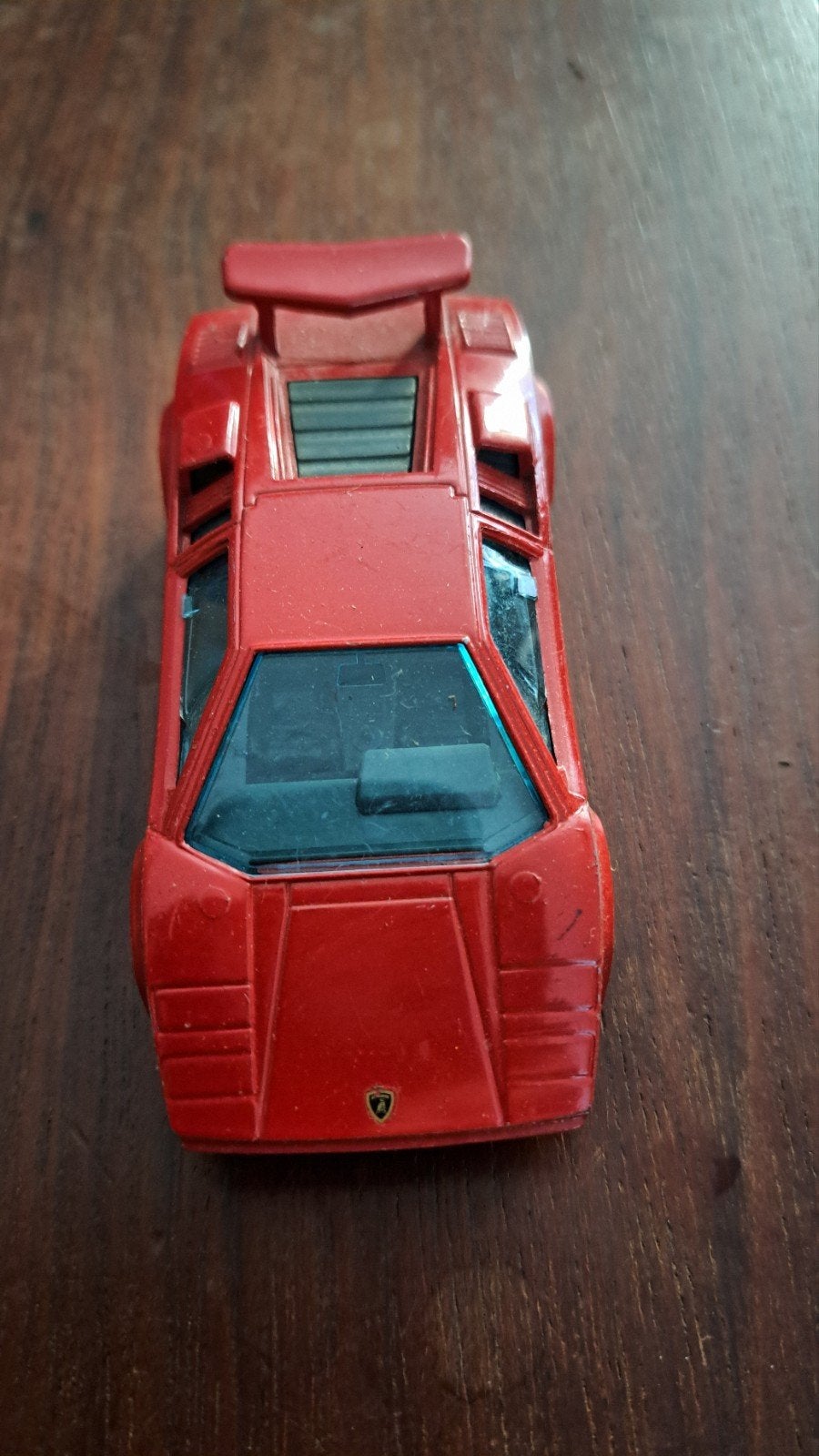 Rode Lamborghini Countach Speelgoedauto, Ophalen of Verzenden, Gebruikt