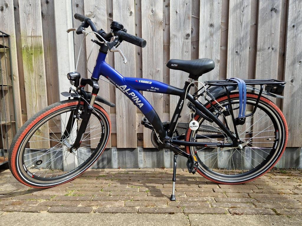 Nette Alpina Yabber 22 inch kinderfiets, Ophalen, Terugtraprem, 22 inch, Gebruikt