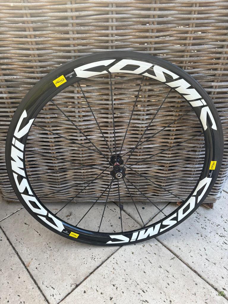 Mavic Cosmic SL Carbon Voorwiel - Velgrem, Ophalen of Verzenden, Gebruikt, Wiel