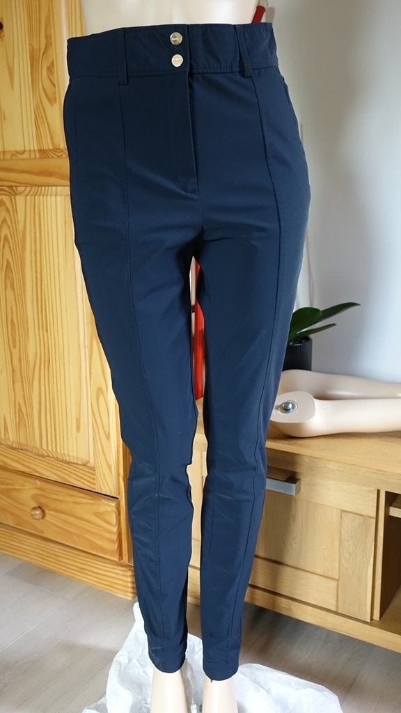 donkerblauwe VANILIA broek, Maat 38/40 (M), Vanilia, Zo goed als nieuw, Lang