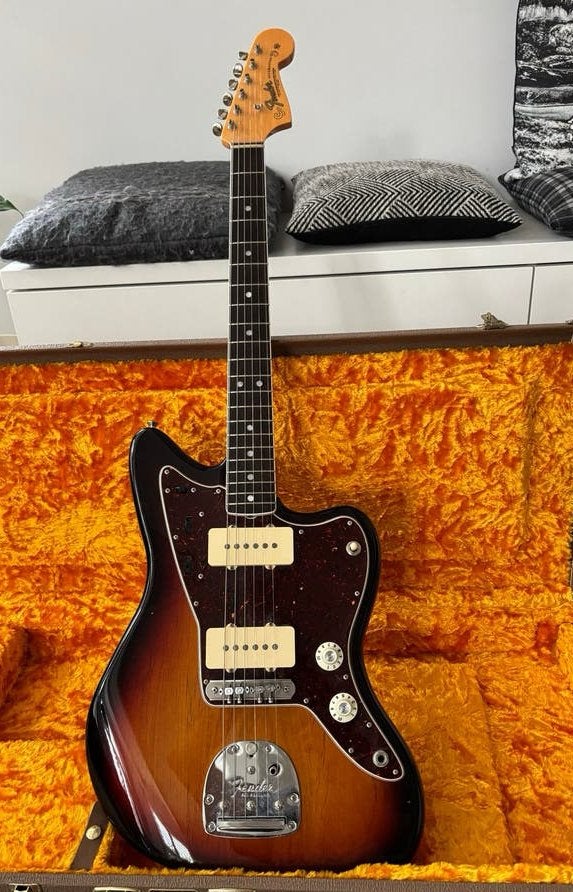 Fender American Original 60's Jazzmaster Sunburst 2018, Ophalen, Zo goed als nieuw, Solid body, Fender