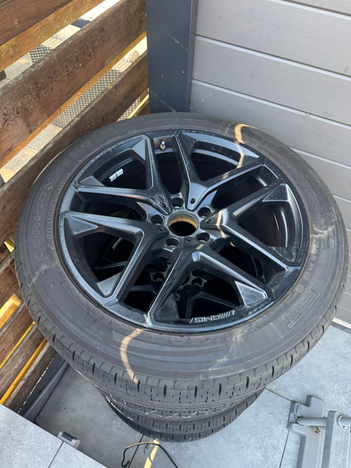 Mercedes G-Klasse G500 G63 G55 w461 w463 velgen 21 inch, Auto-onderdelen, Ophalen, Gebruikt, 285 mm, Banden en Velgen