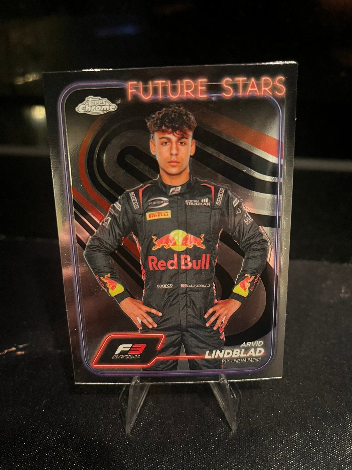 Topps Chrome F1 2025 – Future Stars – Arvid Lindblad, Ophalen of Verzenden, Zo goed als nieuw, Plaatje