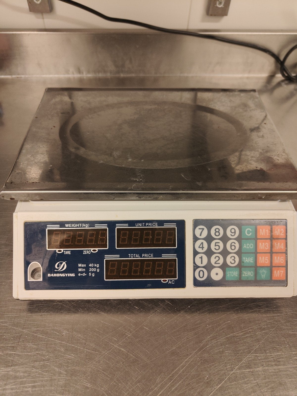 Digitale Winkelweegschaal -Min 5g /Max 40 kg, Gebruikt, Winkelweegschaal, 1 tot 500 gram, Ophalen of Verzenden