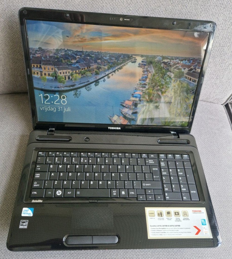 Toshiba Satelite L670 laptop, Toshiba, 2 tot 3 Ghz, Qwerty, Ophalen of Verzenden