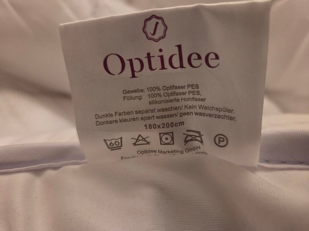 Optidee Soft-Top en Air-Top matrasoplegger 180x200 cm, Ophalen, Tweepersoons, Zo goed als nieuw, 180 cm