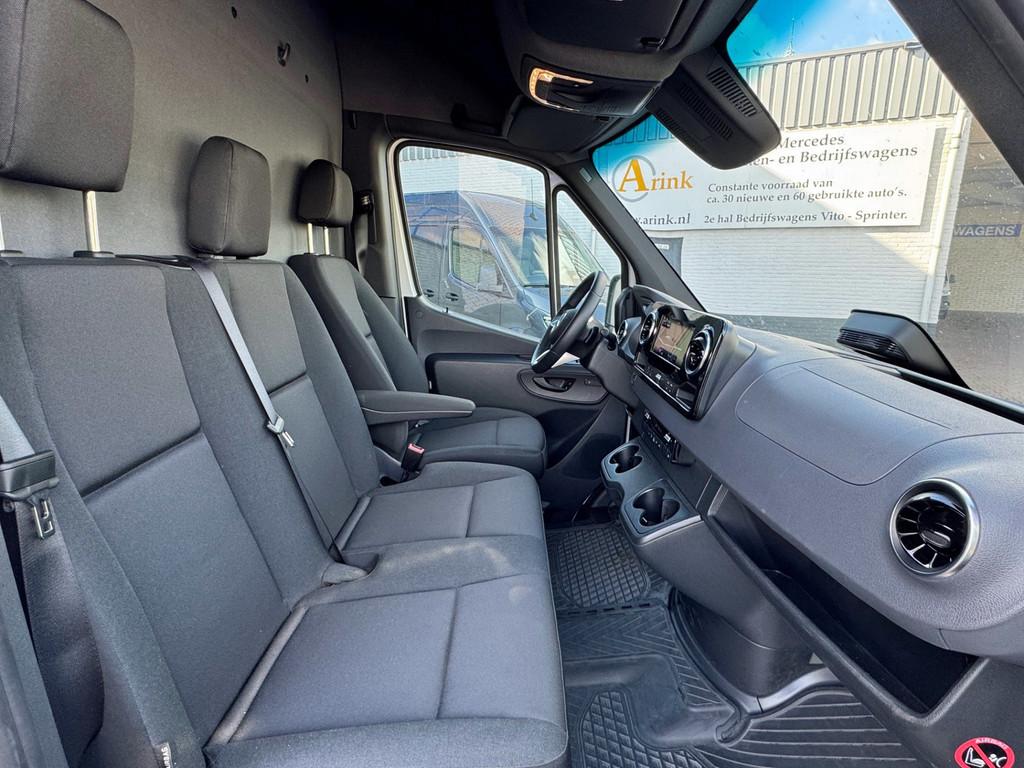 Mercedes-Benz Sprinter 319 Pro L4H2 BPM vrij 9G-Tronic Mbux, Automaat, 12 maanden, Wit, Bedrijf