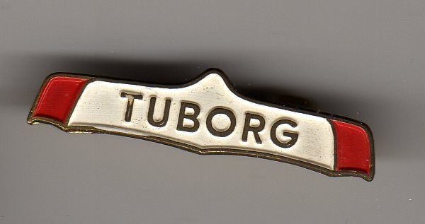 BROCHE TUBORG BIER DENEMARKEN (A2), Ophalen of Verzenden, Gebruikt, Overige onderwerpen