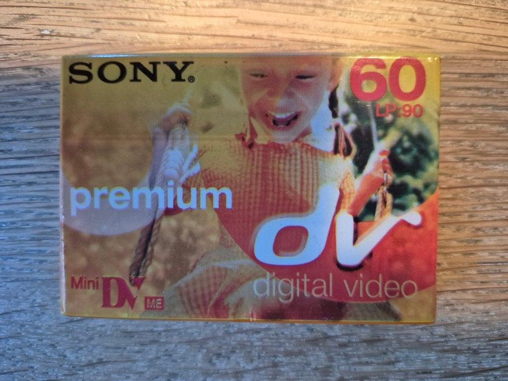 Sony Mini DV tape Premium LP 90, Mini dv, Nieuw, Band, Disc of Geheugen, Sony