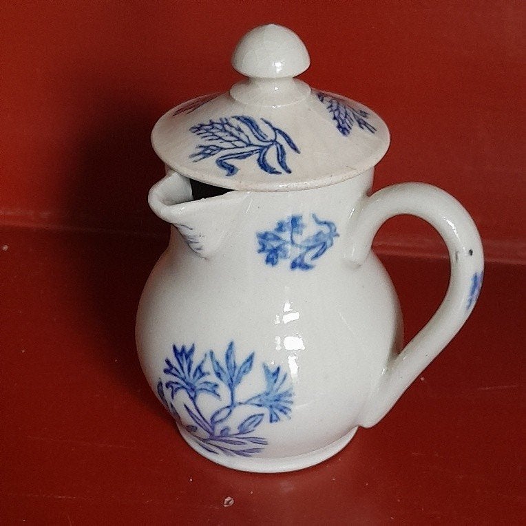 Stroopkannetje met deksel, Antiek en Kunst, Ophalen of Verzenden