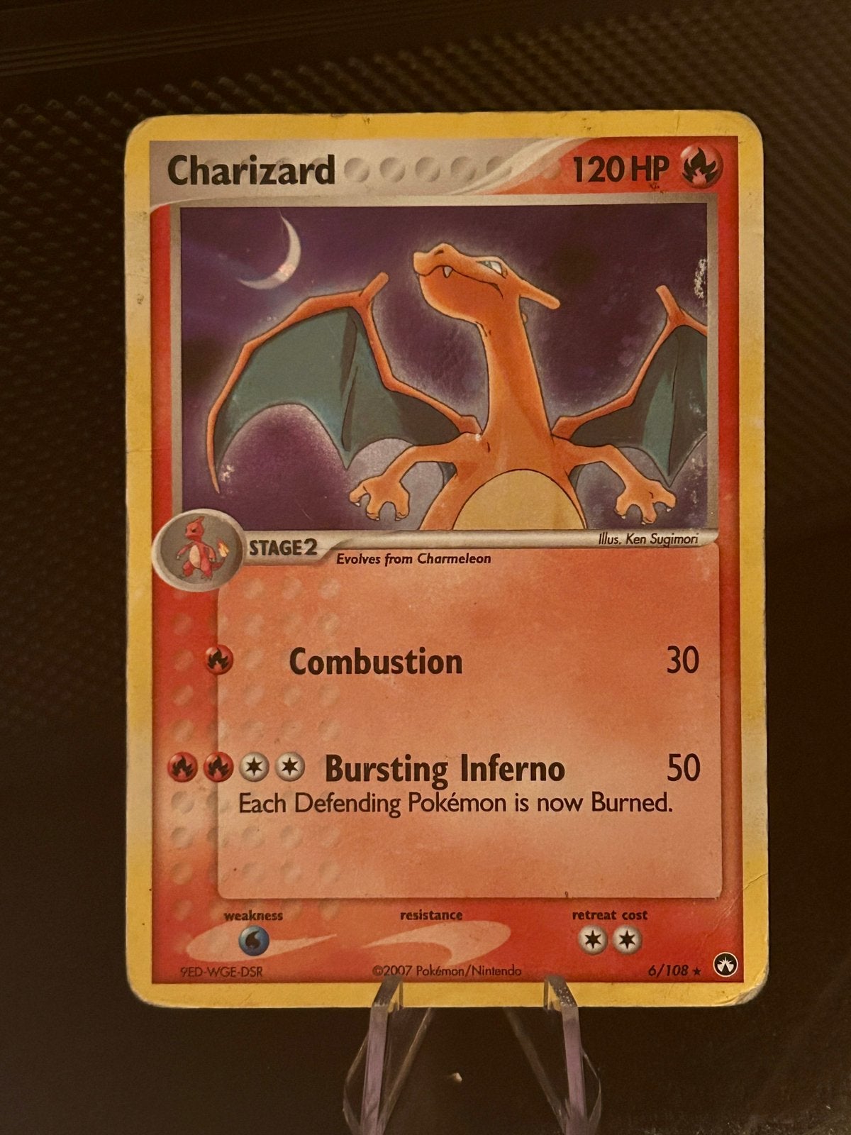 Charizard 6/108 ex power keepers, Ophalen of Verzenden, Zo goed als nieuw